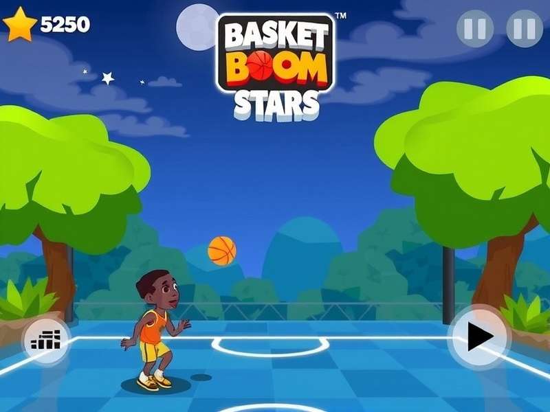 Basket Boom Stars Game Screenshot